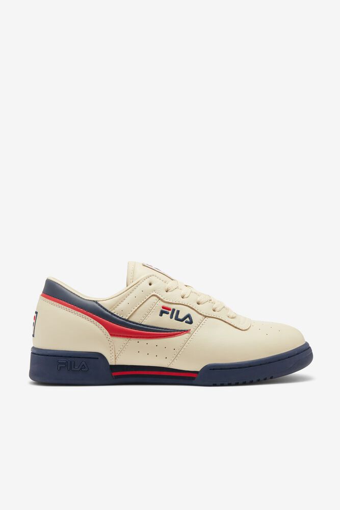 Fila Original Fitness White Sneakers Mens - NZ 60384-FTHD